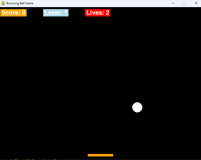 Bouncing Ball Game