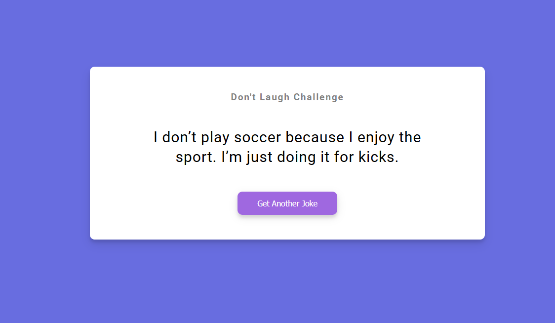 Dad jokes generator