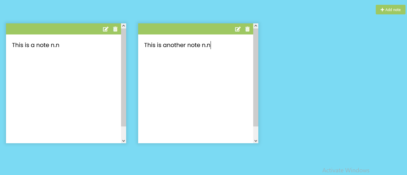 Notes App
