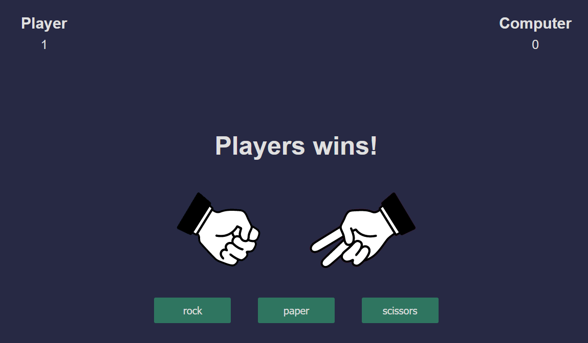 Rock, Paper & Scissors