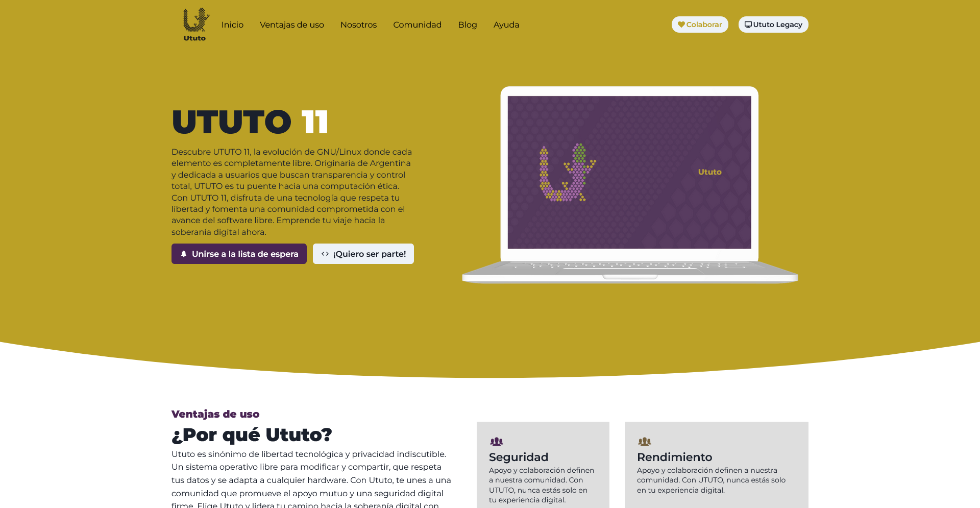 Ututo Linux