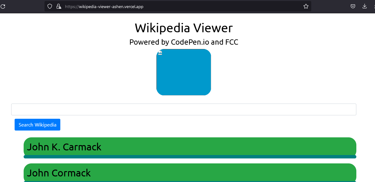 Wikipedia Viewer